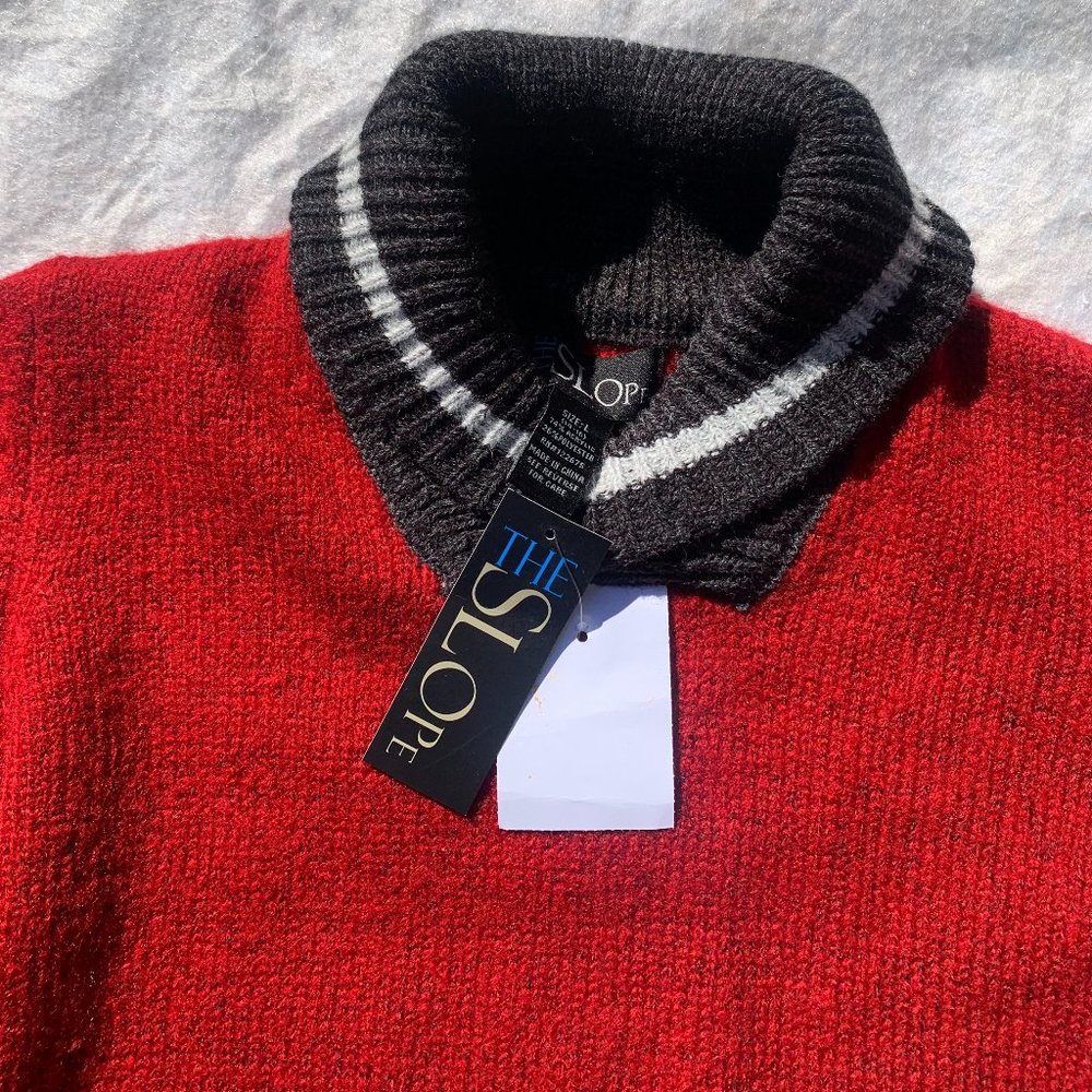 New Youngman Red/Black Sweater